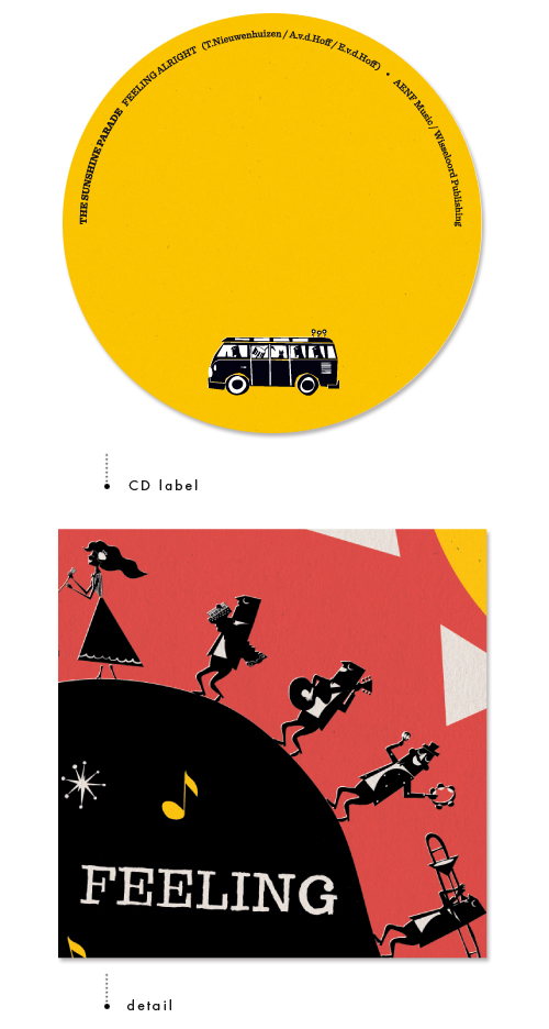 The Sunshine Parade | CD label & detail