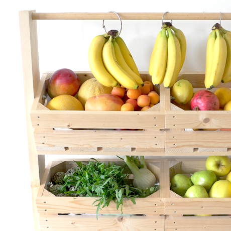 Where do I store all my fruit and vegetables?